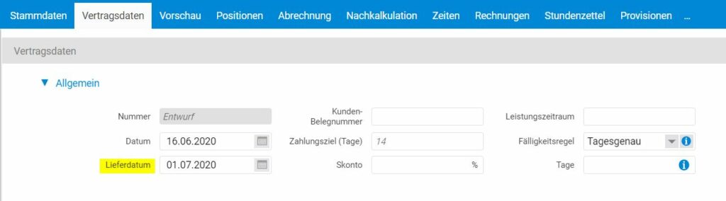 Mehrwertsteueranpassung Screenshot 5